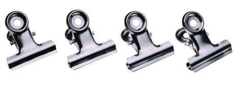 ESSELTE 38MM LIME GREEN BULLDOG CLIPS (BOX OF 72)