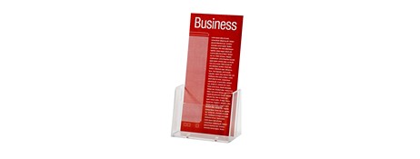 ESSELTE DURABLE DL PORTRAIT SINGLE BROCHURE HOLDER - FREE STANDING