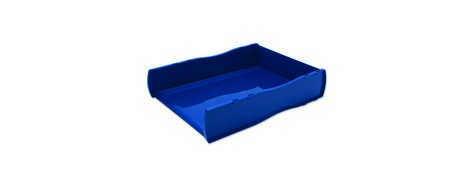ESSELTE NOUVEAU BLUE DIRECTOR TRAY FOR STYLISH DESK ORGANISATION
