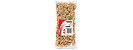 ESSELTE SUPERIOR RUBBER BANDS SIZE 10 - 500G BAG FOR OFFICE & HOME