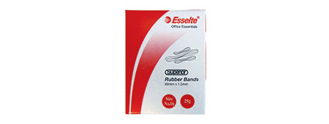 ESSELTE SIZE 32 RUBBER BANDS - 25G BOX FOR OFFICE & HOME