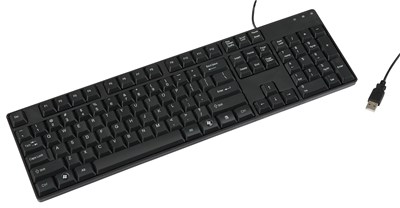 UNSPECIFIED MANUFACTURER SLIM PLUG & PLAY QWERTY KEYBOARD FOR EASY TYPING