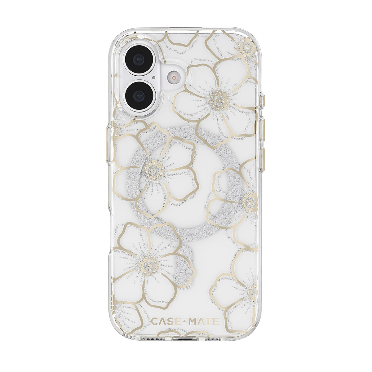 CASE-MATE FLORAL GEMS MAGSAFE CASE FOR IPHONE 17 - GOLD