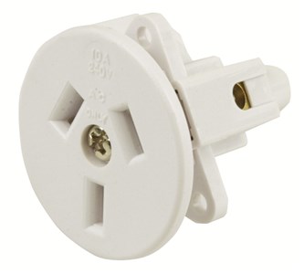 GENERIC ELECTRICAL FLUSH MOUNT 3 PIN MAINS SOCKET FOR CLEAN INSTALLATIONS