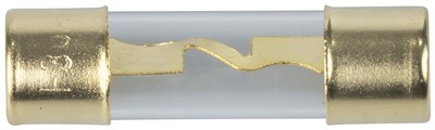 UNSPECIFIED MANUFACTURER GOLD PLATED FUSE 38X10MM - RELIABLE ELECTRICAL PROTECTION