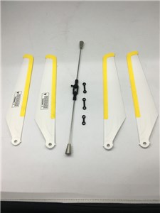 THUNDERBIRD GT3400 HELICOPTER BLADE SET & HARDWARE KIT