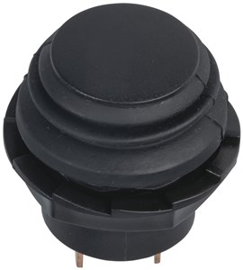 UNSPECIFIED MANUFACTURER DURABLE BLACK LATCHING IP65 PUSHBUTTON SWITCH FOR OUTDOOR USE