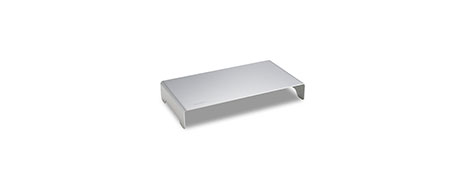 KENSINGTON SILVER ALUMINIUM MONITOR STAND FOR DESK COMFORT