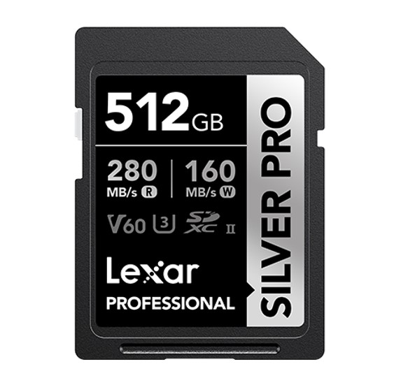LEXAR 512GB PROFESSIONAL 1000X SDXC UHS-I CARD