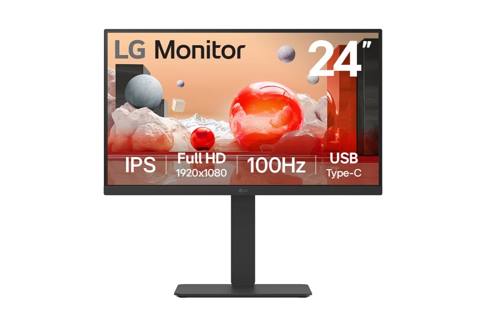 LG 24" HD MONITOR - PERFECT FOR HOME & OFFICE TASKS