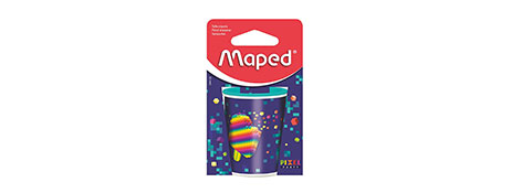 MAPED ASSORTED 2-HOLE PENCIL SHARPENER FOR ALL PENCILS