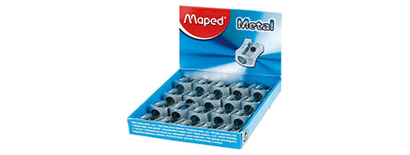 MAPED METAL PENCIL SHARPENER - SINGLE HOLE QUALITY