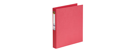 MARBIG A4 200 SHEET CORAL PE RING BINDER FOR FILING