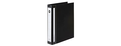 MARBIG DELUXE A4 BLACK RING BINDER - 300 PAGE CAPACITY