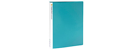 MARBIG A4 GREEN NON-REFILLABLE DISPLAY BOOK - 40 POCKETS