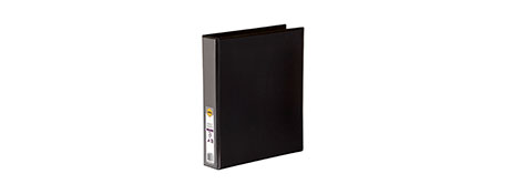 MARBIG DURABLE A4 INSERT BINDER - BLACK, 300 PAGES