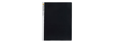 MARBIG NON-REFILLABLE A4 DISPLAY BOOK - BLACK FOR PRESENTATIONS