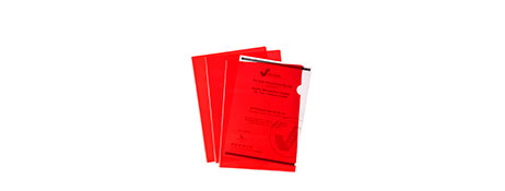 MARBIG A4 RED LETTER FILE - QUICK ACCESS DOCUMENT STORAGE