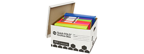 MARBIG DURABLE ARCHIVE BOX FOR FOOLSCAP FILES & STORAGE