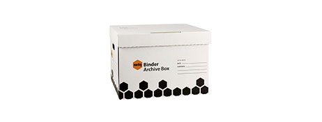 MARBIG ARCHIVE BOX FOR FOOLSCAP STORAGE - STRONG & STACKABLE