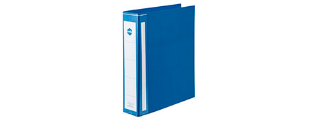 MARBIG DELUXE A4 RING BINDER BLUE - 400 PAGE CAPACITY
