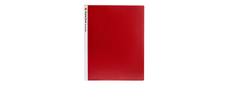 MARBIG NON-REFILLABLE A4 DISPLAY BOOK - RED FOR PRESENTATIONS