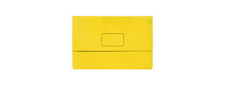 MARBIG SLIMPICK DOCUMENT WALLET - YELLOW, 300 PAGES