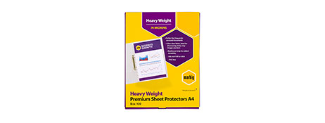 MARBIG 70 MICRON SHEET PROTECTORS - ULTRA CLEAR DOCUMENT SLEEVES