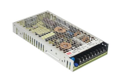 MEANWELL LOW PROFILE 12V DC POWER SUPPLY 16.7A ENCLOSED