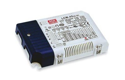MEANWELL 40W LED DRIVER IP20 ADJUSTABLE CURRENT POWER SUPPLY