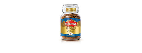 MOCCONA CLASSIC DECAFFEINATED FREEZE DRIED COFFEE 100G