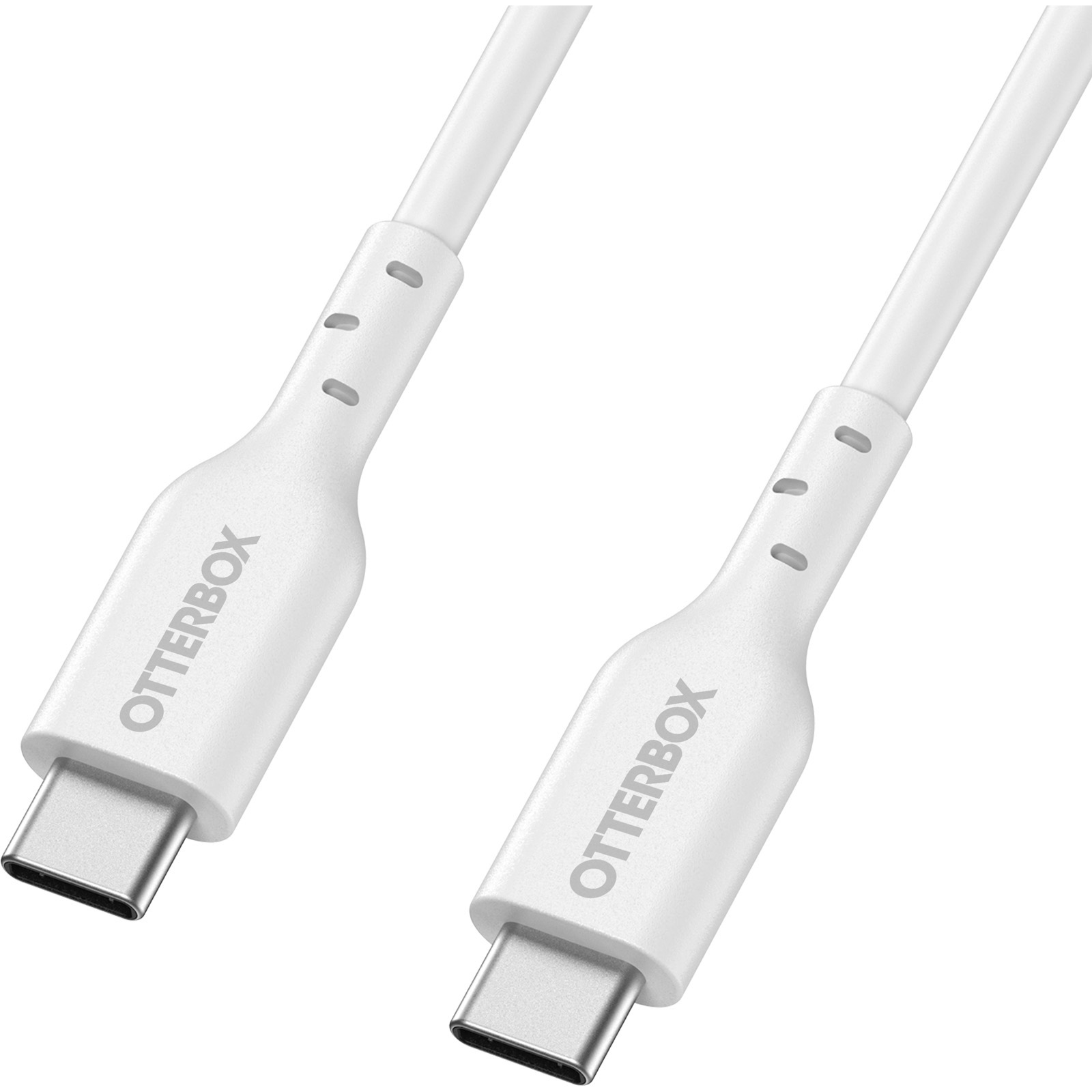 OTTERBOX FAST CHARGE USB-C TO USB-C CABLE 1M WHITE