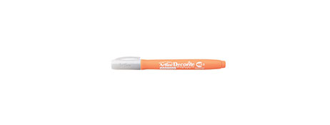 UNSPECIFIED MANUFACTURER PASTEL ORANGE CHISEL TIP MARKER FOR CRAFT & GLASS