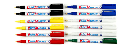 UNSPECIFIED MANUFACTURER PERMANENT MARKER PEN - ASSORTED COLOURS, QUICK DRY, FADE RESISTANT