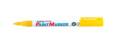 UNSPECIFIED MANUFACTURER PERMANENT YELLOW MARKER FOR TOUGH SURFACES - QUICK DRY