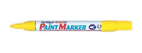 UNSPECIFIED MANUFACTURER PERMANENT YELLOW MARKER PEN FOR DARK & LIGHT SURFACES