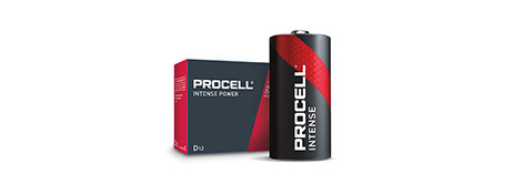 PROCELL INTENSE POWER D BATTERIES FOR HIGH-DRAIN DEVICES