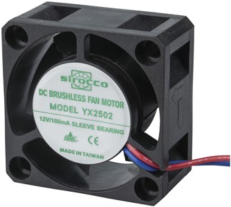 GENERIC COMPONENT QUIET 12V DC COOLING FAN - 7000 RPM, LOW NOISE