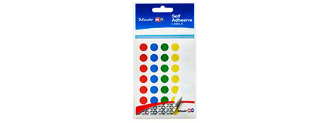 QUIKSTIK PERMANENT ADHESIVE LABELS 11MM HANGSELL PACK