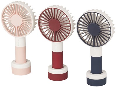 UNSPECIFIED MANUFACTURER RECHARGEABLE 3-SPEED FAN WITH LED LIGHT - PERFECT FOR GERALDTON HEAT