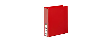 MARBIG DURABLE RED A4 400 PAGE INSERT BINDER - LOCAL STOCK