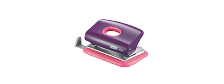 RAPID COMPACT DUAL COLOUR HOLE PUNCH - 10 SHEET CAPACITY