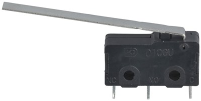GENERIC COMPONENT 250V 3A MICRO SWITCH WITH LEVER - SOLDER TAG CONNECTION