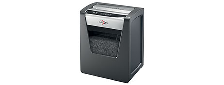 REXEL MOMENTUM CROSS CUT SHREDDER FOR HOME OFFICE SECURITY