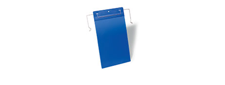 DURAPRINT (IMPLIED BY TEMPLATE DOWNLOAD) A4 DOCUMENT POCKETS WITH WIRE FIXINGS - PACK OF 50