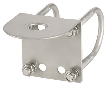 UNSPECIFIED MANUFACTURER STAINLESS STEEL BULL BAR ANTENNA MOUNT BRACKET FOR UHF RADIO