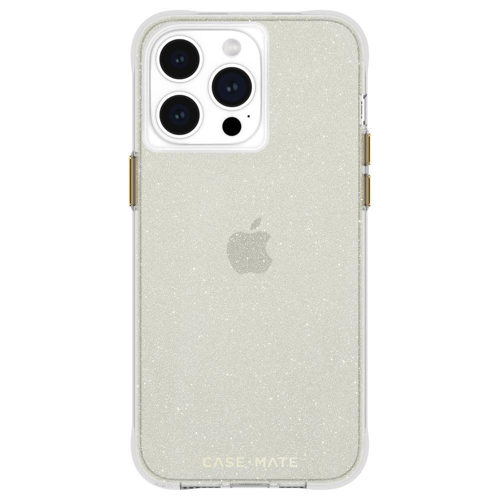 CASE-MATE SHEER CRYSTAL GOLD CASE FOR IPHONE 15 PRO MAX