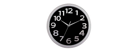 UNSPECIFIED MANUFACTURER SILENT SWEEP ANALOGUE WALL CLOCK 330MM - PERFECT FOR OFFICE