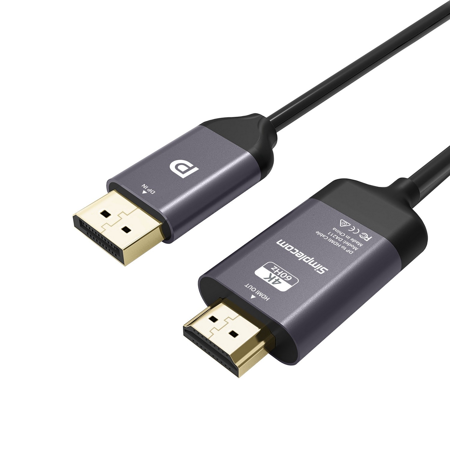 SIMPLECOM DA211 USB-C TO HDMI ADAPTER FOR 4K DISPLAYS