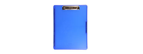SLIMCASE SLIM ROYAL BLUE CLIPBOARD WITH SIDE OPENING FOR A4